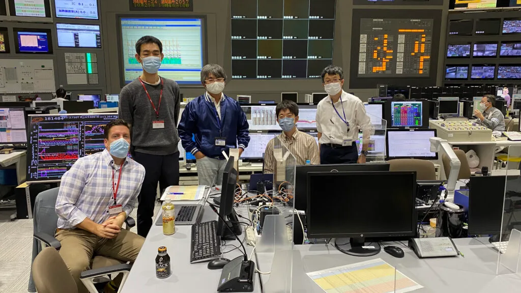 TAE’s VP of Operations Hiroshi Gota and Senior Director of Physics R&D Richard Magee traveled to the National Institute for Fusion Science (NIFS) in Japan to participate in a joint experiment on the Large Helical Device in 2022. TAE is proud to partner with NIFS in the pursuit of hydrogen-boron fusion as we work to develop commercial fusion power with the cleanest and most affordable fuel cycle for fusion, p-B11.